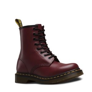 Dr. Martens Maroon Boots